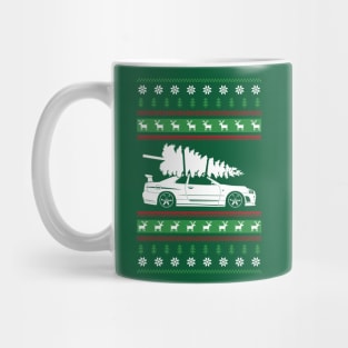 Christmas Nissan GTR R34 Mug